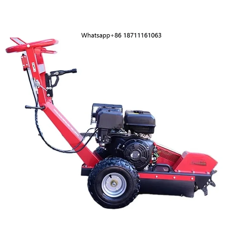 Professional Mini Wood Stump Grinder Tree Stump Grinder High Quality 15HP  Powered Forestry Machinery New 1 Year