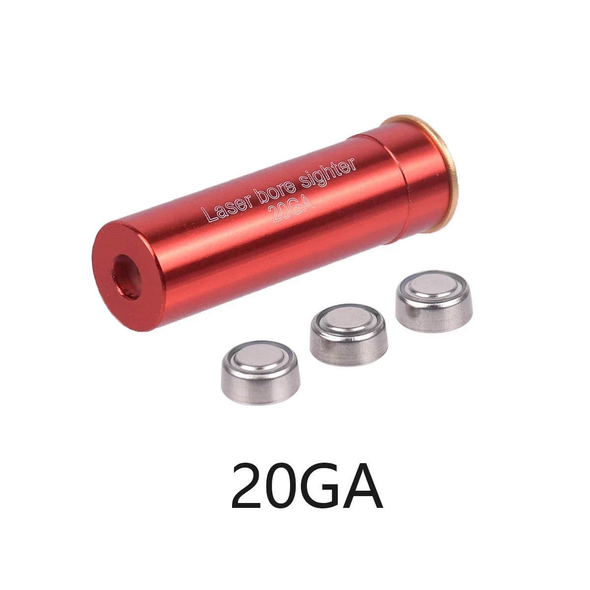 Taktisches 20GA 12GA Red Laser Bore Sighter 5,45 x 39 7,62 x 54 7,62 x 39 Remington 870 Airsoft AK47 47 Glock 9 mm Kollimator Boresighter