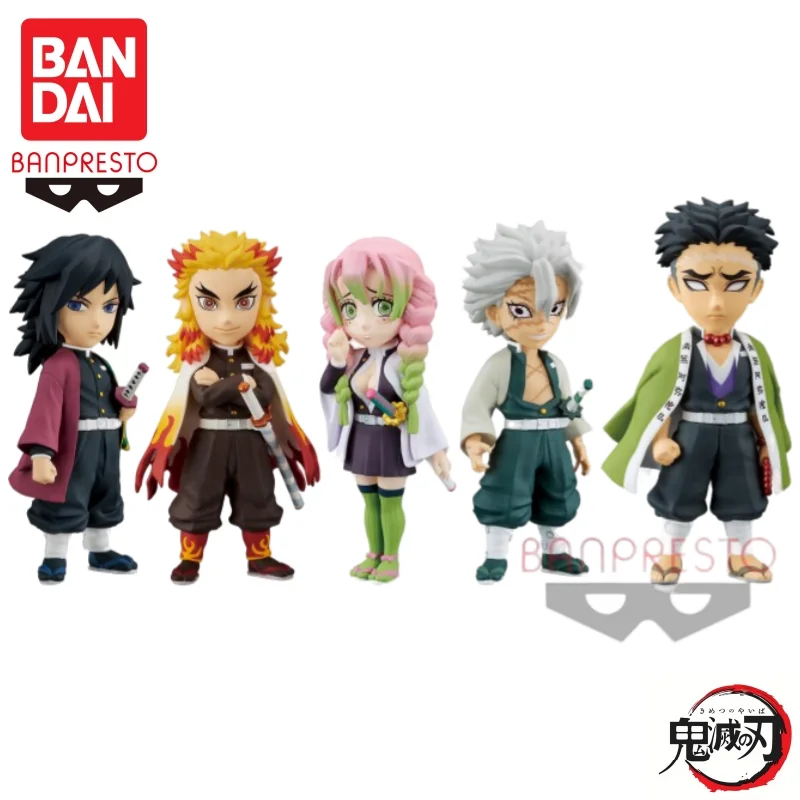 

В наличии Bandai Banpresto, оригинальная модель куклы Demon Slayer Wcf Vol 5, новая фигурка в штучной упаковке, персонажи аниме