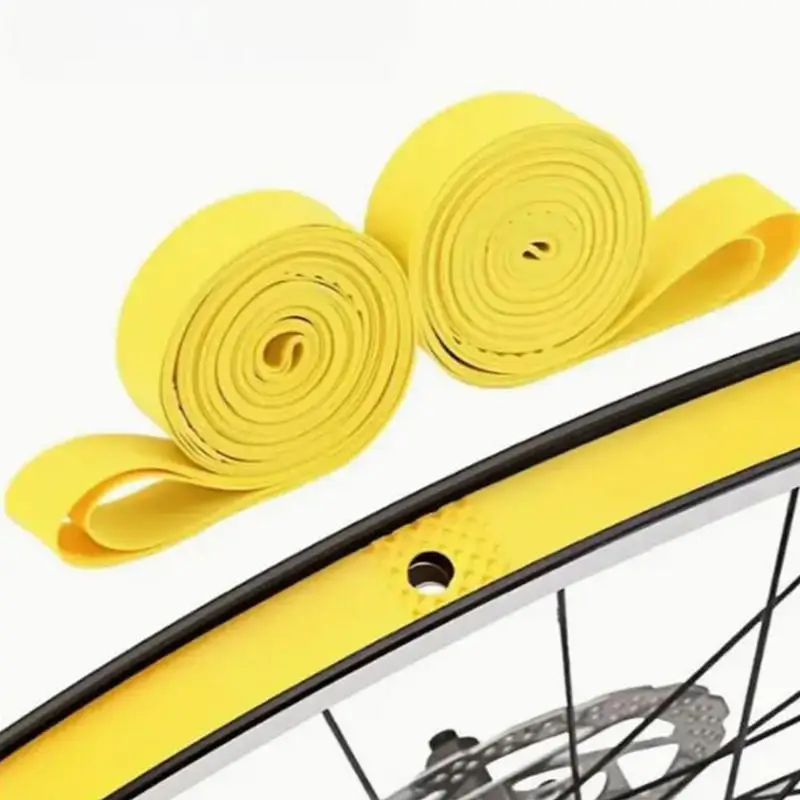 

2PCS Bicycle Tire Liner Puncture Proof Belt Protection Pad Fits Riding Road Bike Bicycle Inner Tube Anti Tie Lining Tape