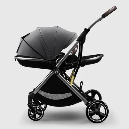 

Travel Portable High Landscape Baby Carriage One-Handed Fold Lightweight Egg Shape Prams And Stroller