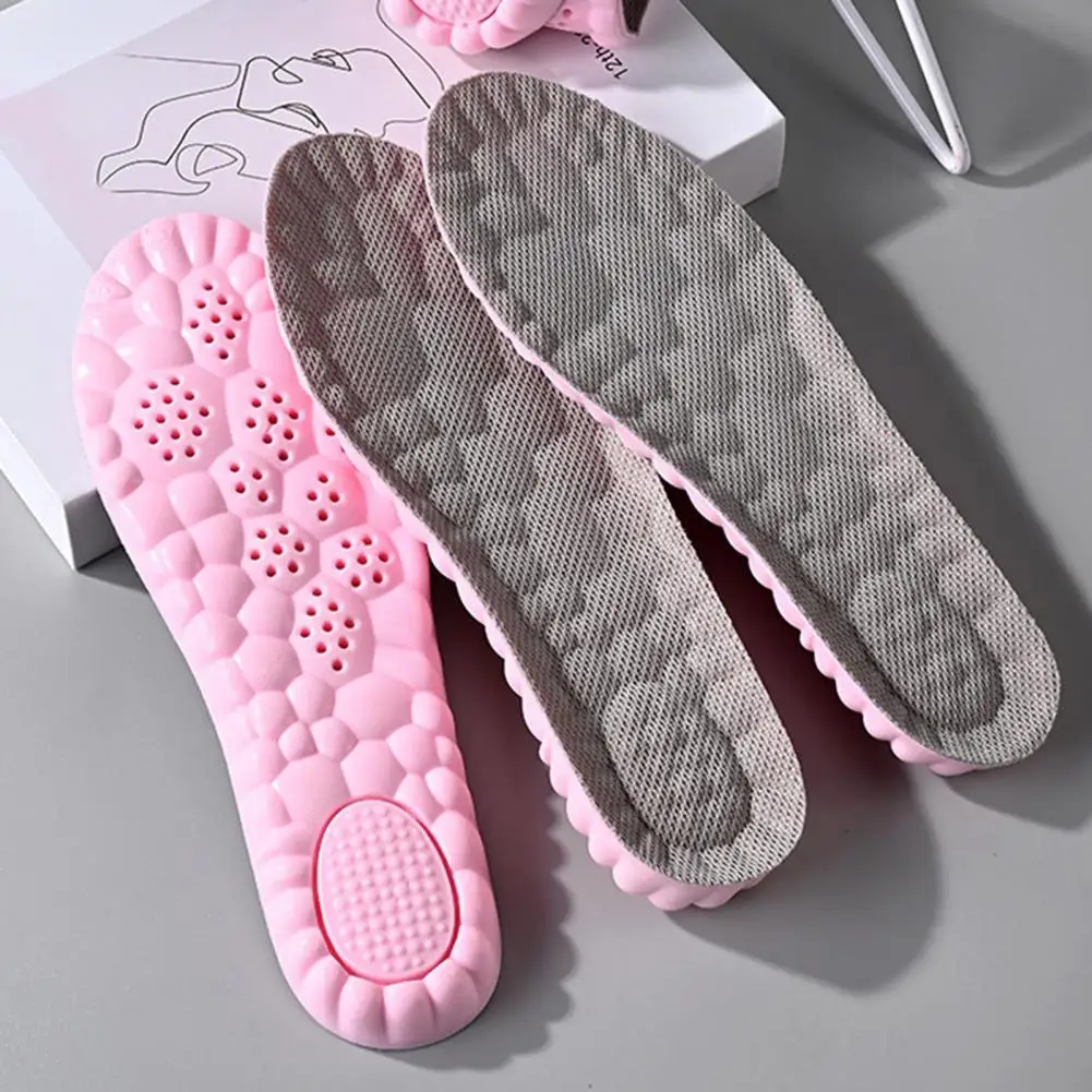 4D Cloud Soft Memory Foam Height Increase Insoles Men Women Heel Lift Cushion Height Booster Insert