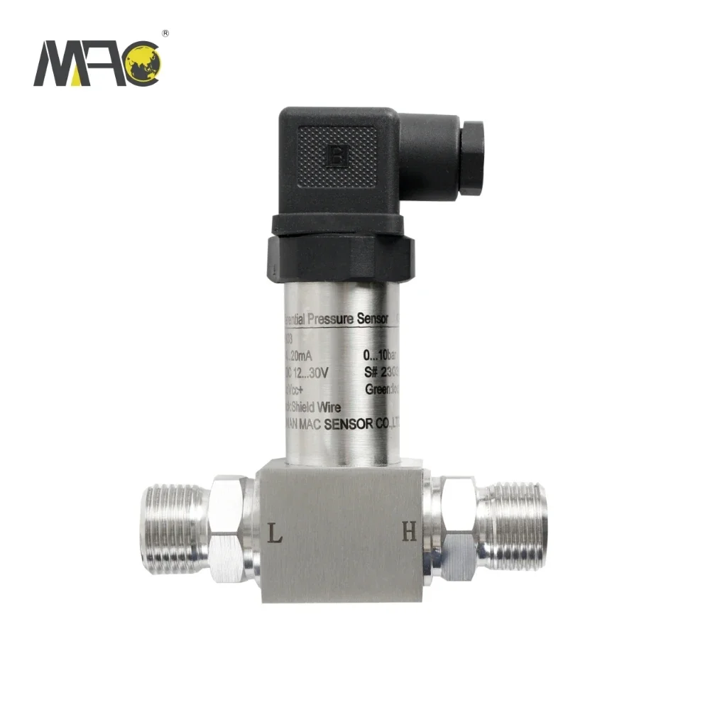 Macsensor Modbus Hart Digital Differential Pressure Transducer DP Transmitter