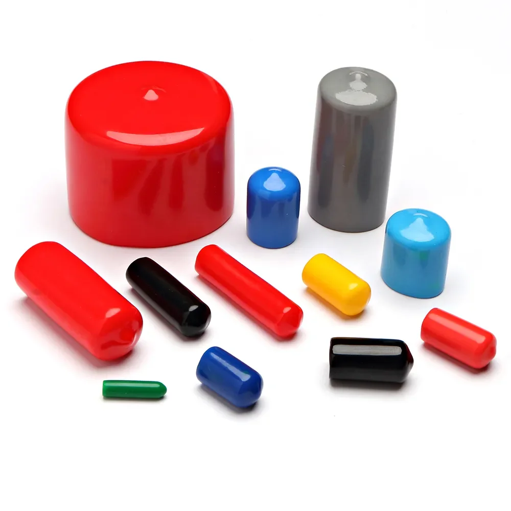 Thread Rubber Stopper Decorative Cover Plastic Cap Screw Seals Threaded Sheath Silicone Sleeve Tube Protective End Caps Sealing