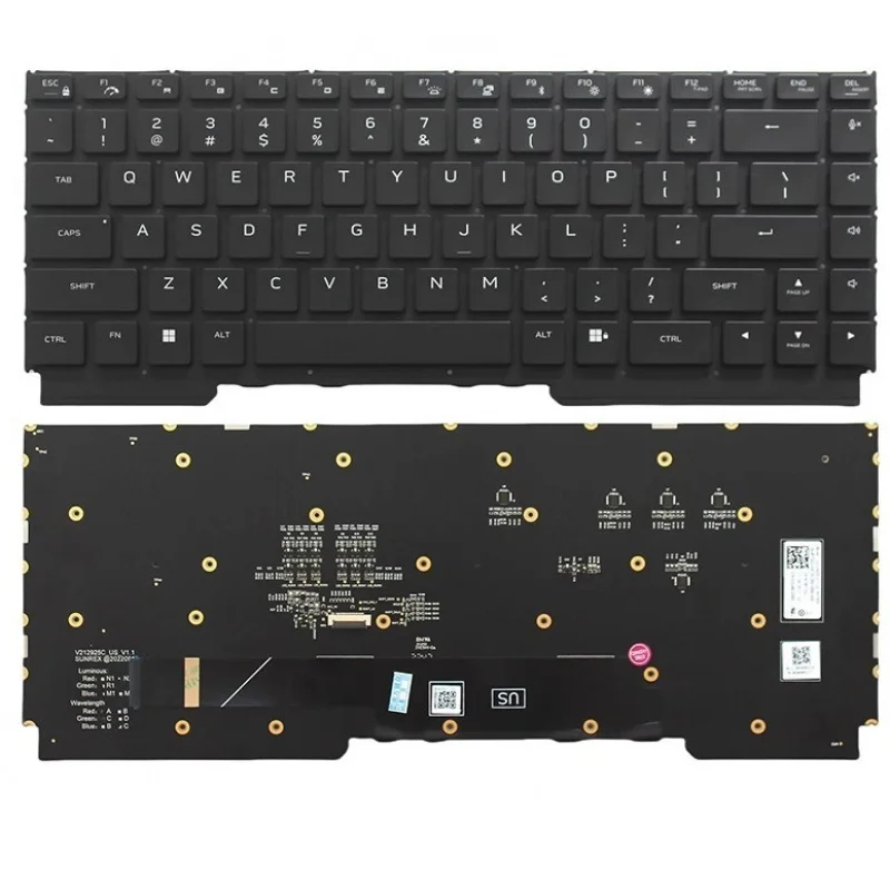 LL+ New for DELL Cherry G16 7620 7630 7625 7635 Per-key RGB backlit US keyboard