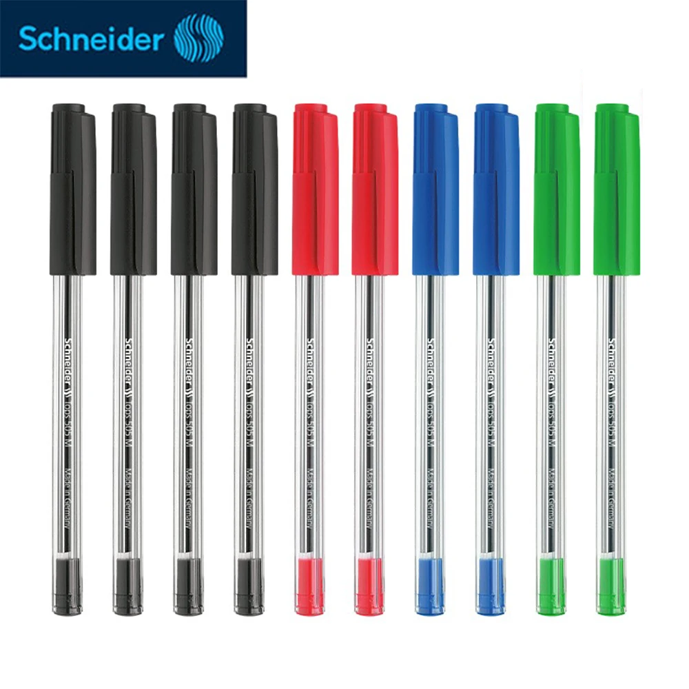 10/20pcs German Schneider Ballpoint Pens 505M Large Capacity 0.7mm for Writing Black/Red/Blue/Green School Office Stationery