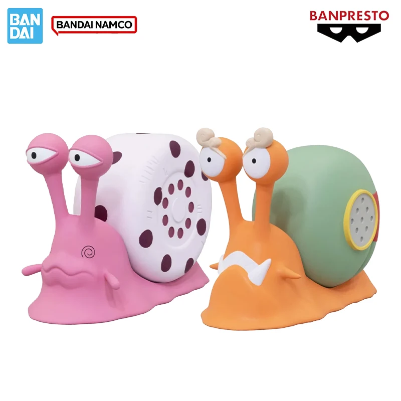 

Bandai натуральная ONE PIECE Banpresto Den Den Mushi Nico Robin Jinbe ПВХ 17 см аниме модель персонажа коллекция игрушек подарки в упаковке