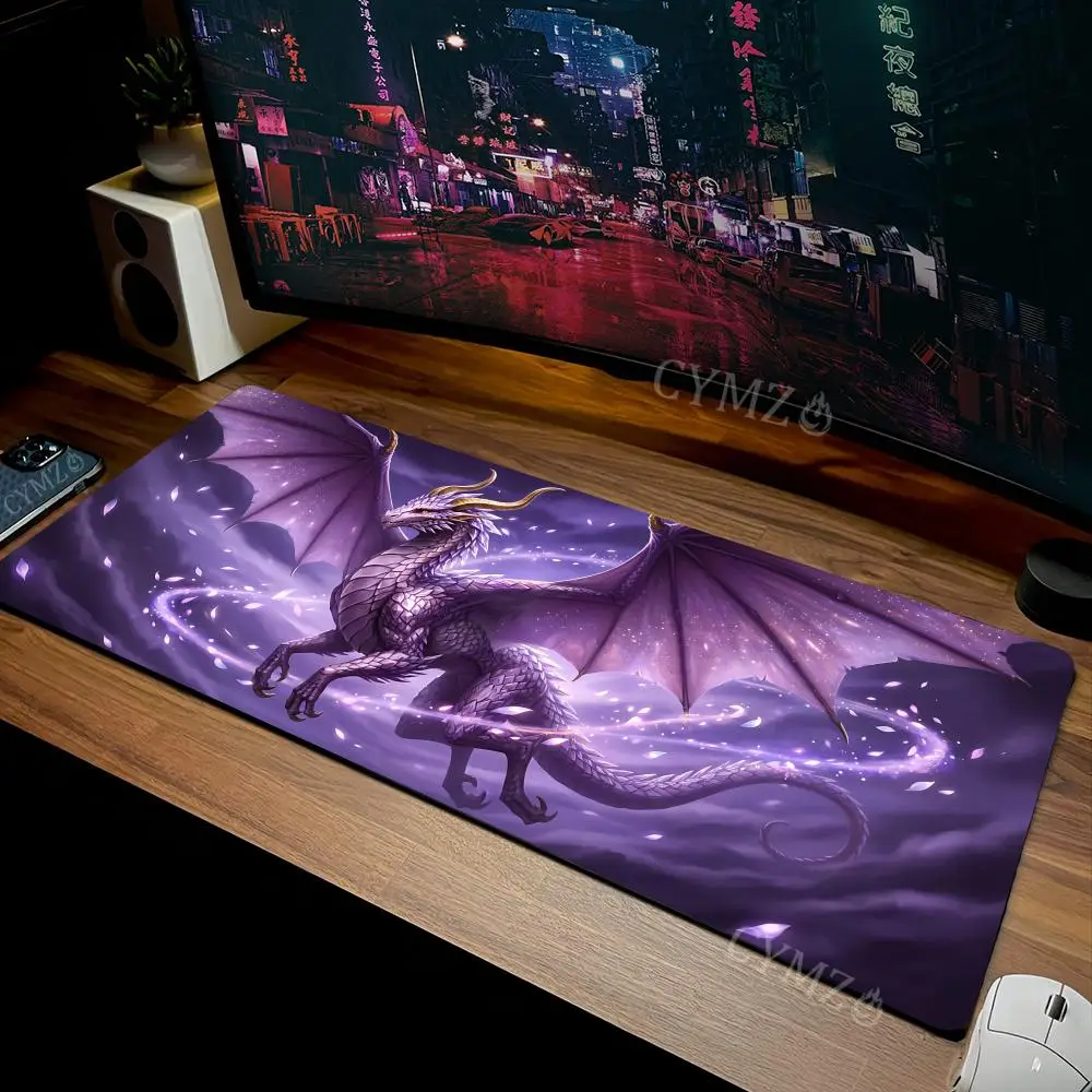 

Mysterious Dragon gaming Mouse Pad Desk Mat Gaming pad pc accessories 30X80CM mousemat office rug Mouse carpet Extended pad