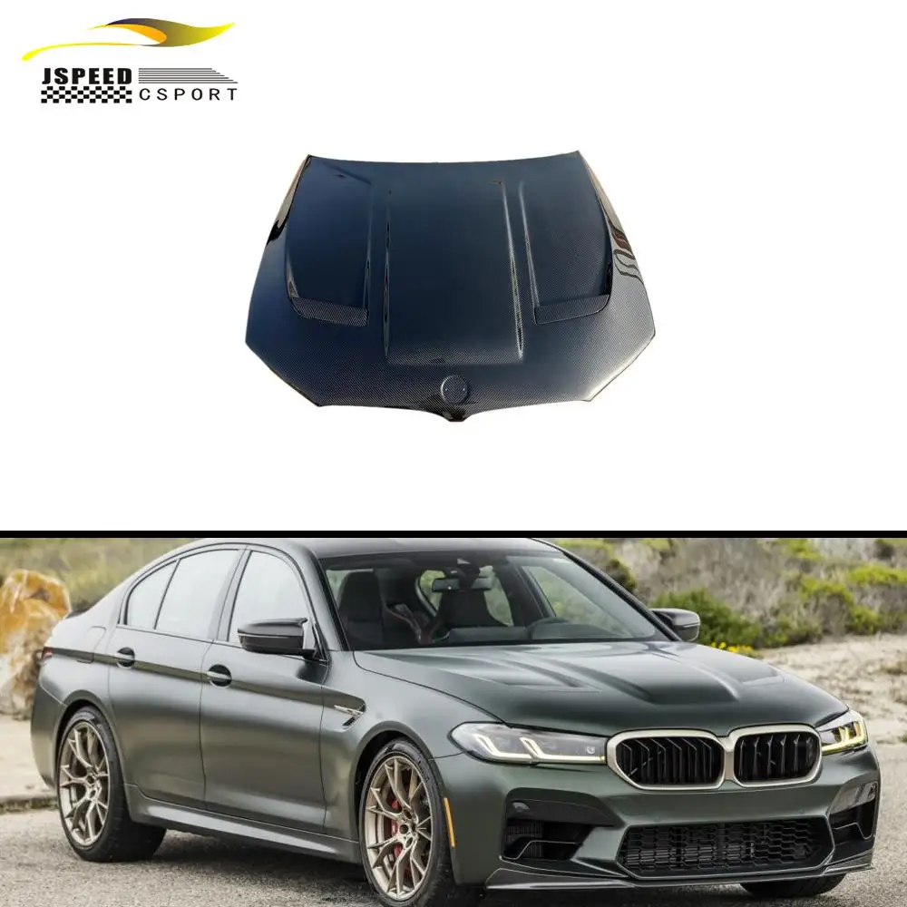 Carbon Fiber Hood Covers for BMW F90 M5 Sedan 4-Door 2018-2022