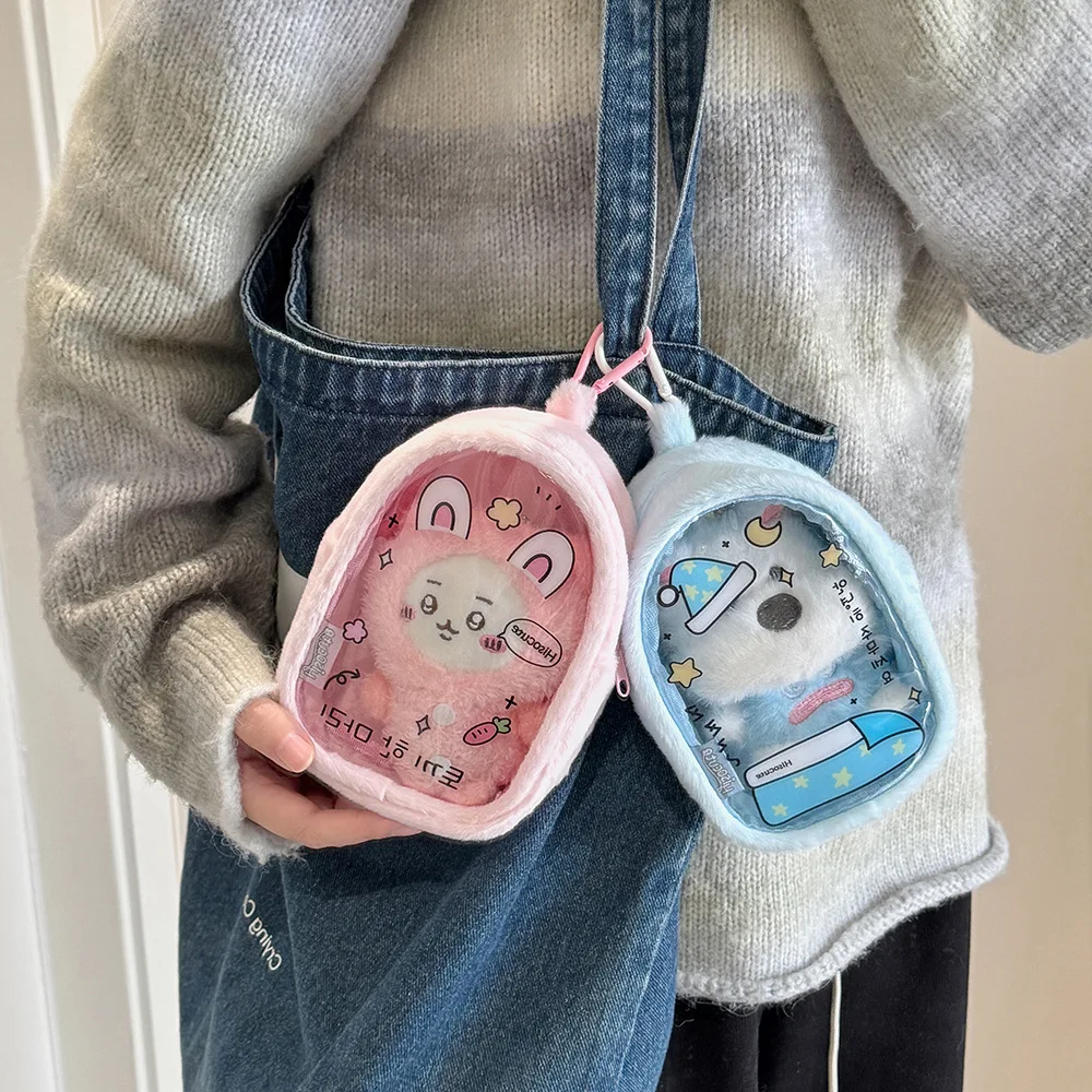 bolsa-de-armazenamento-transparente-de-pelucia-com-desenho-animado-da-moda-pingente-de-mochila-para-meninas-bolsa-de-exibicao-de-figuras-chaveiro-presentes
