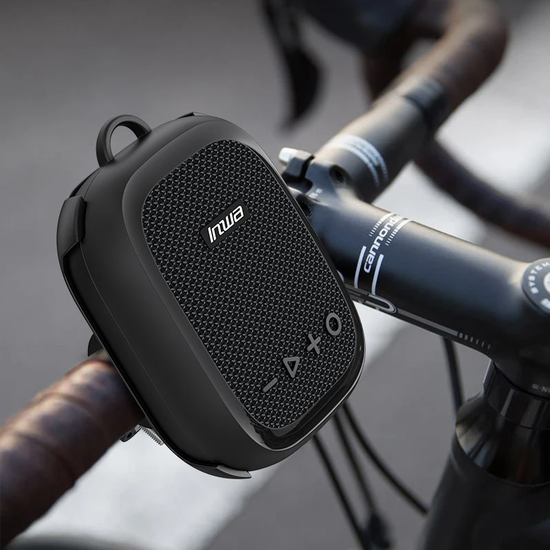 Sounderlink Bike wireless Speaker HiFi Sound Quality Outdoor Music play hand-free call mic noise cancelling Mic IPX7 waterproof