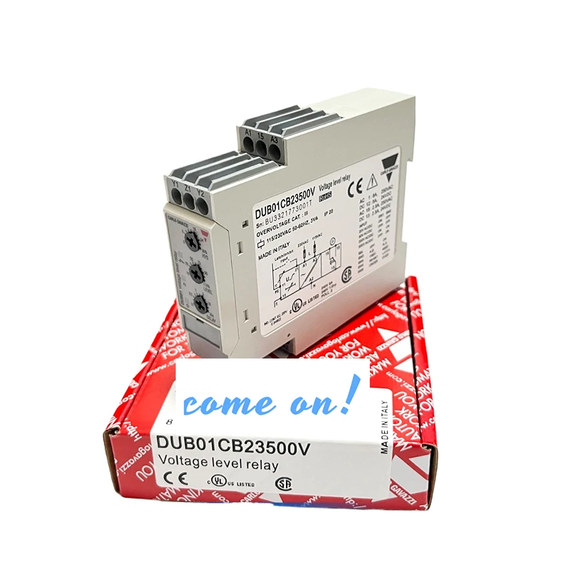 DUB01CB23500V CARLO GAVAZZI Overvoltage and Undervoltage Protector, Monitoring Relay