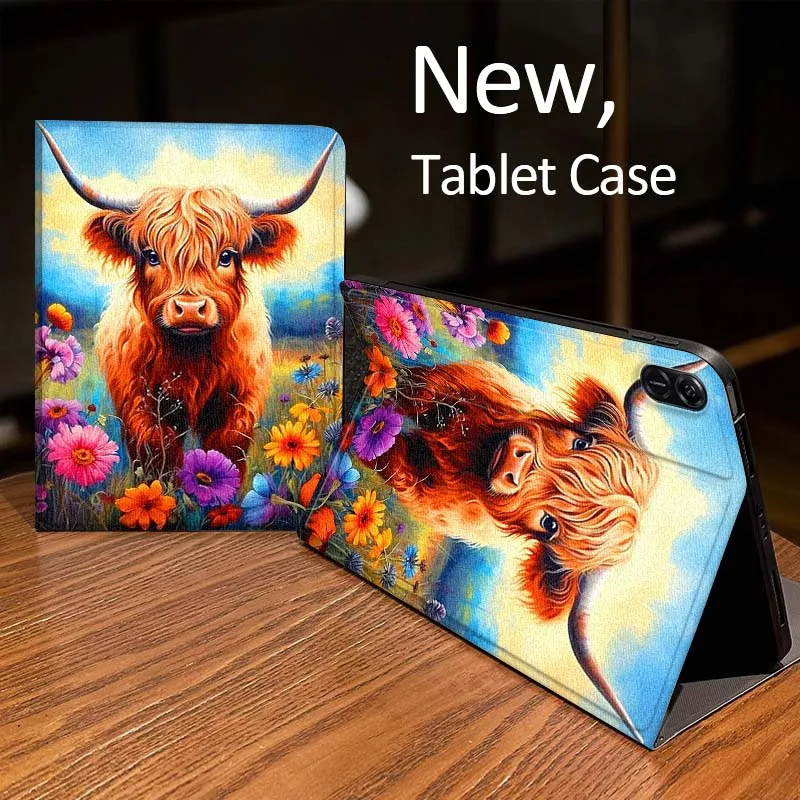 

Anime cartoon cow For Huawei MatePad Air SE Pro M6 M5 M2 T10s T5 10 11 12.6 11.5 12 X 10.8 Inch 10.1 Tablet Case