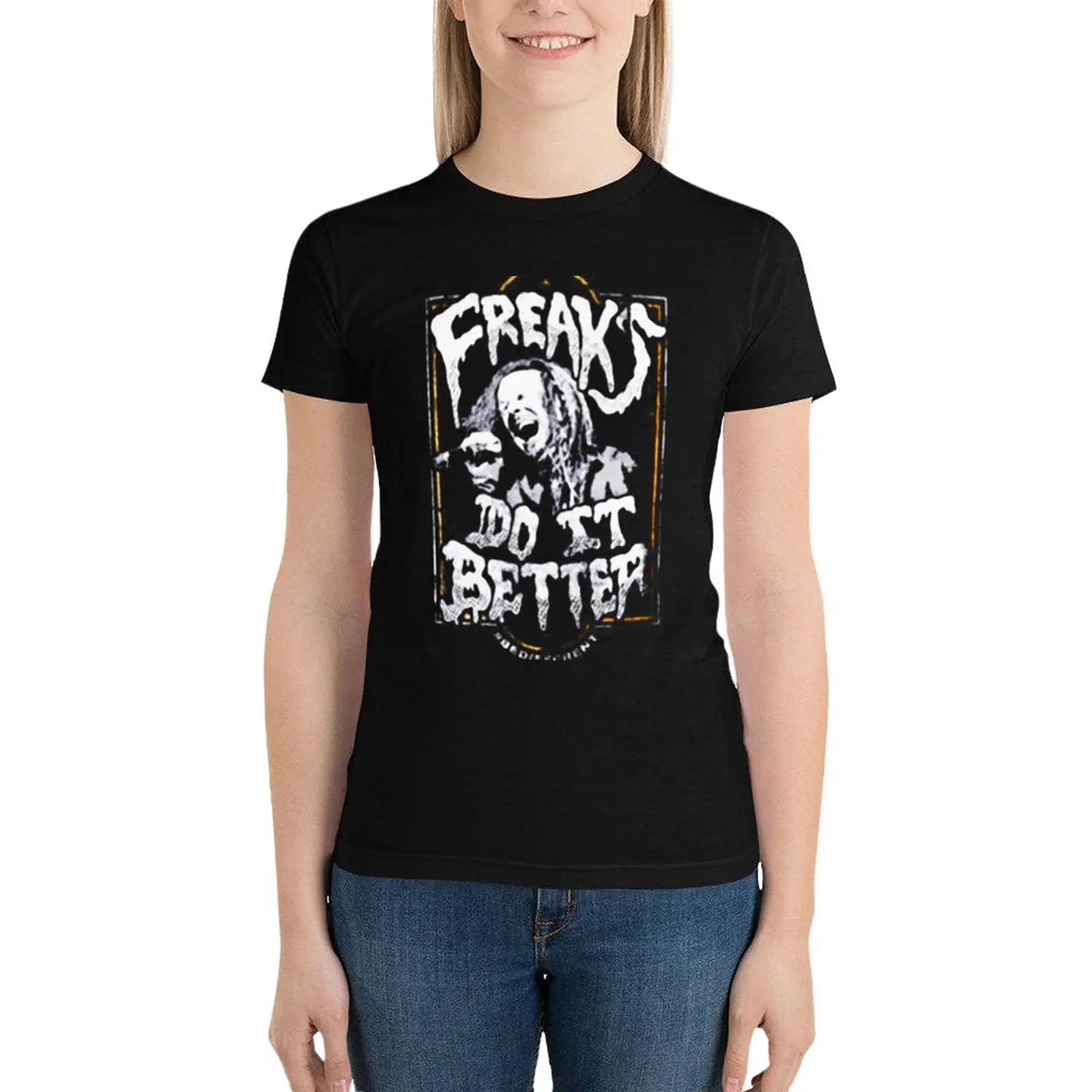 

Les fous le font mieux Jonathan Davis, Design T-Shirt summer top customs plain Women t-shirts