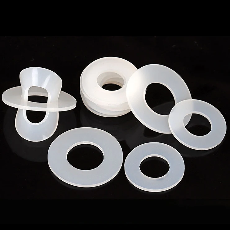 Silicone O Ring Seal Washer Soft Silicone Flat Gasket Waterproof 10x32mmx2mm