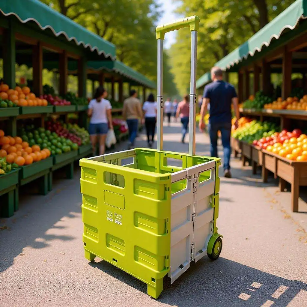 portable-folding-hand-pulled-shopping-cart-camping-outdoor-stall-movable-vegetable-buying-car-stainless-steel-body-pp-material