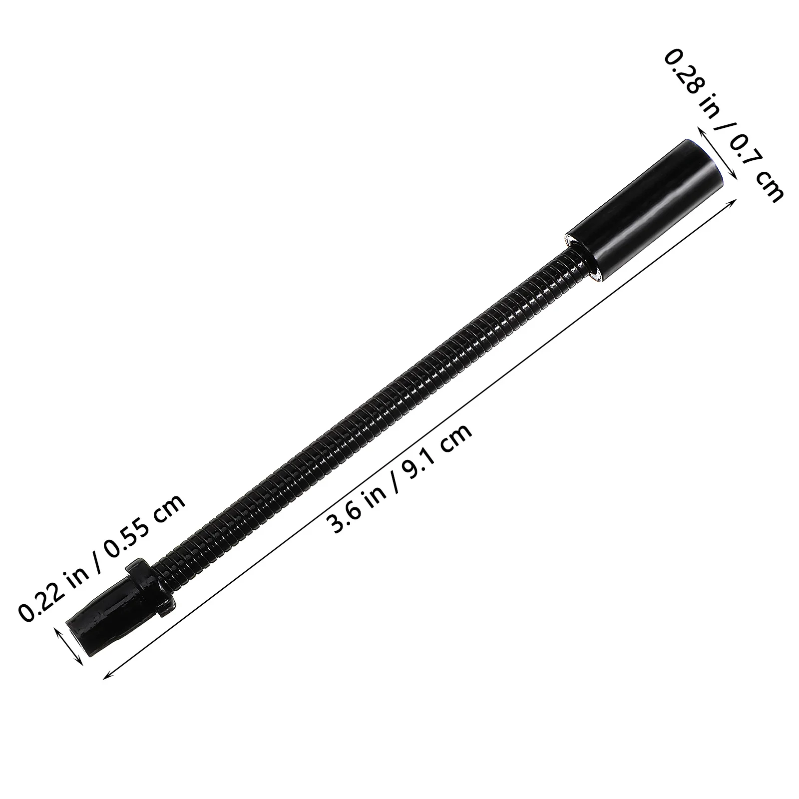 2 قطعة أنبوب الكوع خط داخلي مرن سلس مطاطا دراجة الفرامل القسطرة استبدال القناة السميكة للطي الطريق الجبلية #3