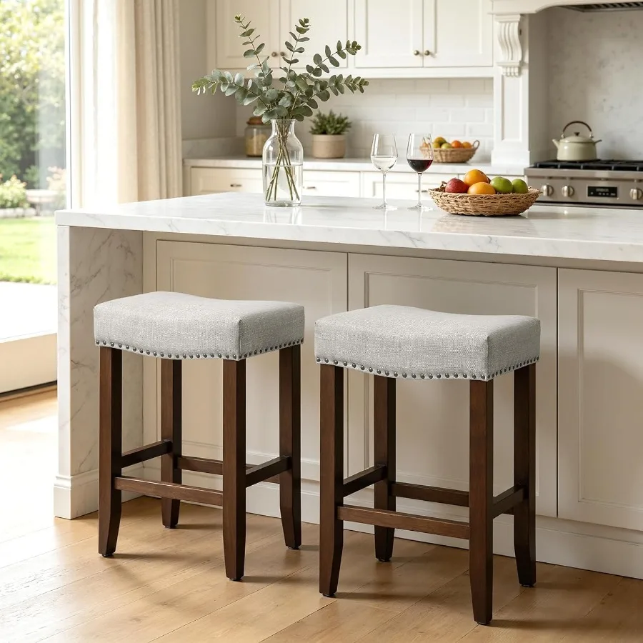 Bar Stools Set of 2, 24