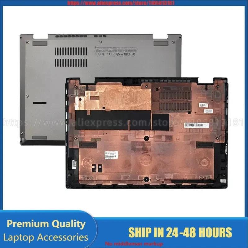 For Lenovo ThinkPad L380 L390 New S2 3rd Gen Bottom Case Base Lower Cover Palmrest Assembly Replacement