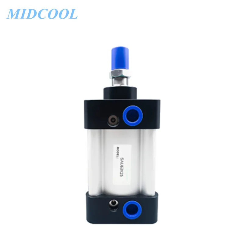 Air Cylinder SAU63 Double Acting Standard Pneumatic Cylinder 350 400 450 500 600 700 800 900 1000mm Stroke