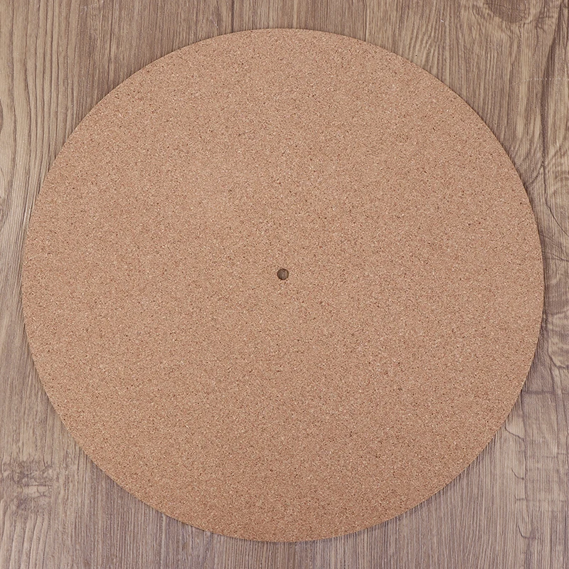 Record Pad Soft Cork Anti-Static Vinyl Mat Turntable Slipmat Pad Diameter 300mm Audio Controller Phonograph Accessories NEW