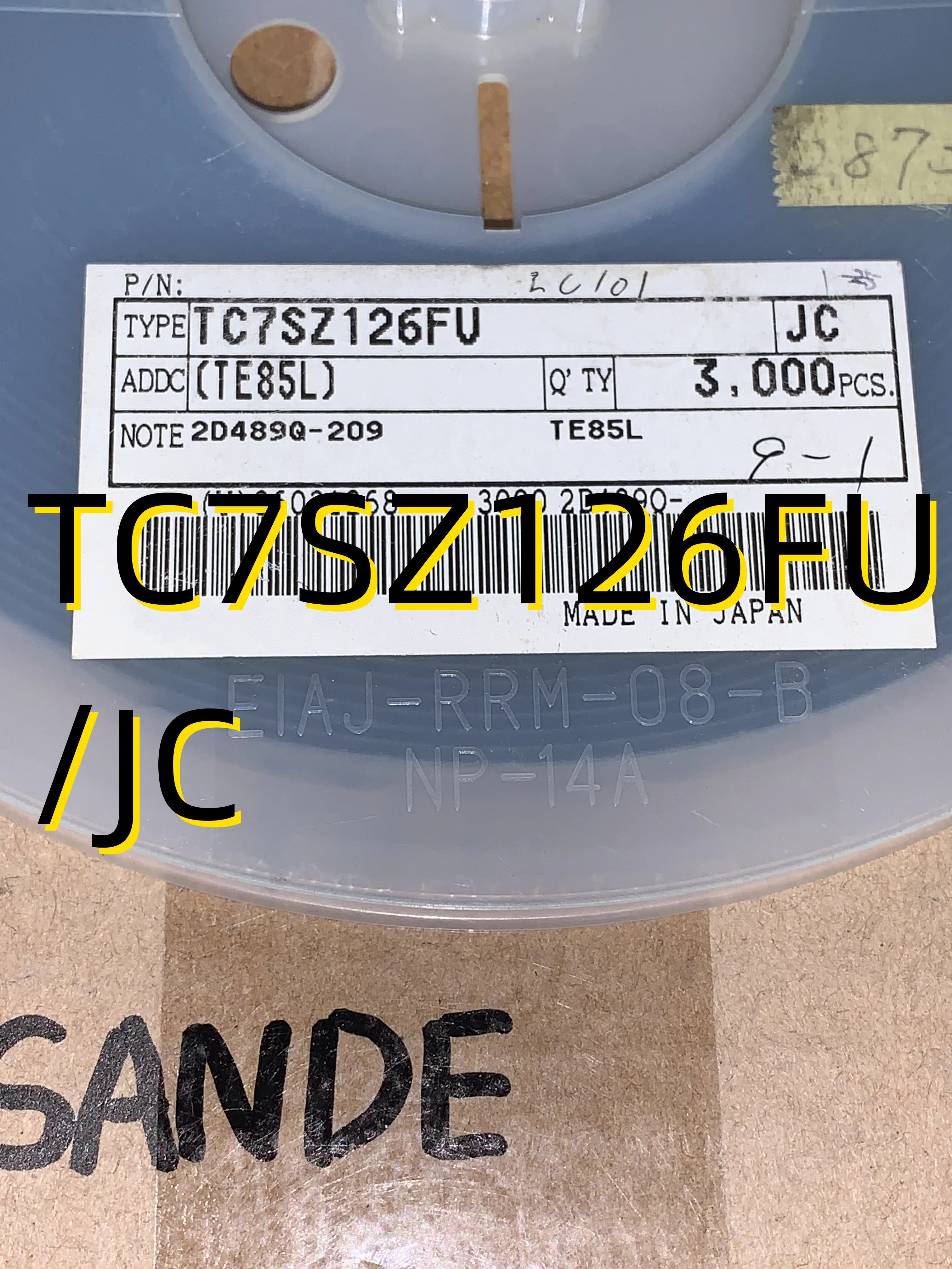 10 piezas TC7SZ126FU /JC