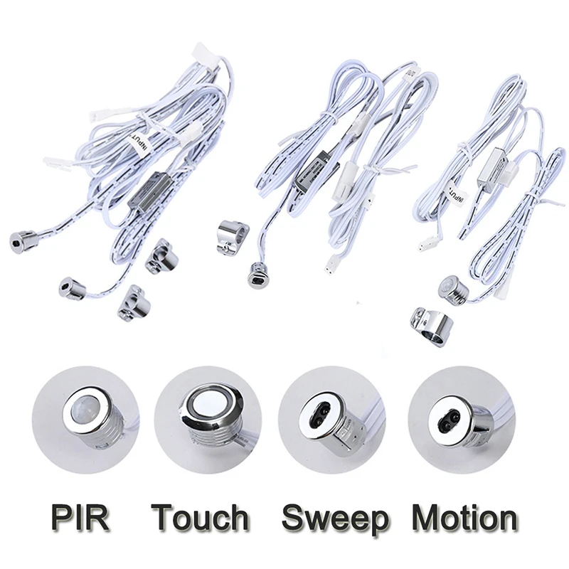 3 Wire 12V 24V Smart Touch Sensor Switch Hand Sweep Switch IR Motion Sensor Hand Wave Scan Sensor Centralized Control On/Off