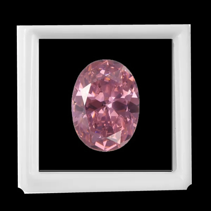 Natürliche Rosa Saphir 13 × 18mm Oval Cut Sri-Lanka VVS Edelstein Für Schmuck Machen – Detail 7