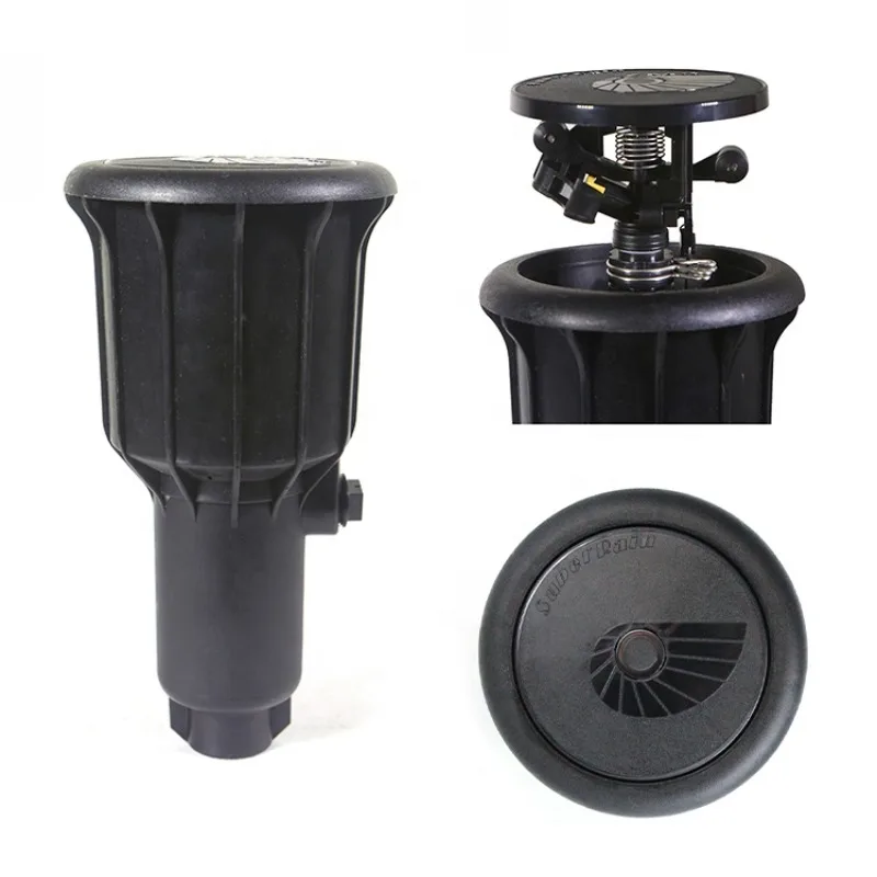 Home Garden Sprinkler Irrigation System Pop-up Lawn Sprinkler Plastic