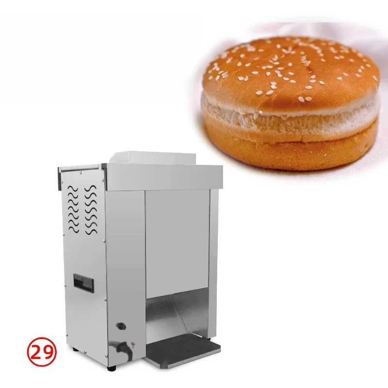 Vertical Automatic Burger Machine Track Toaster Commercial Hot Dog Burger Equipment