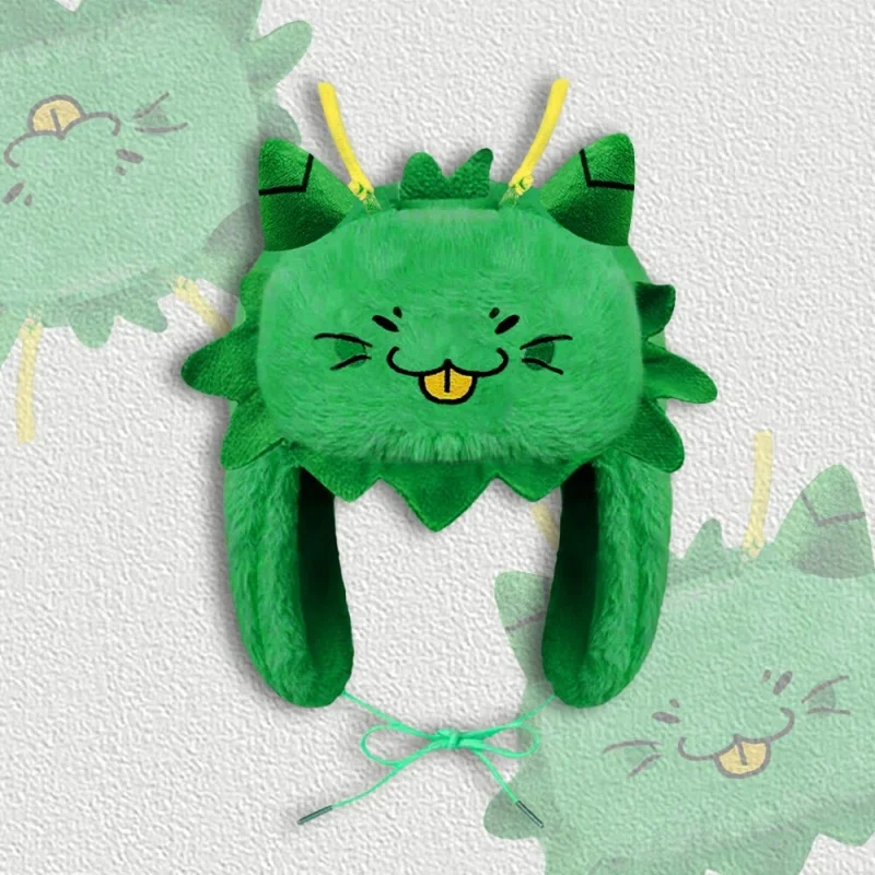 

Мужская и женская теплая плюшевая шапка-ушанка с защитой для ушей, осенне-зимняя, толстая, с мультяшным рисунком, модная, защищающая от холода