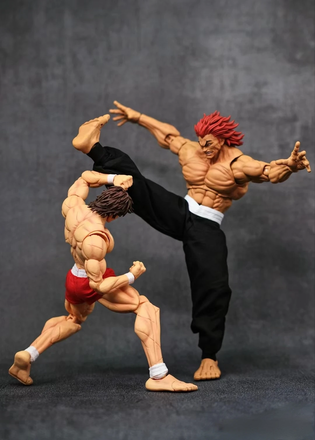 New Storm 1/12 Son of Ogre Hanma Baki Hanma Yujiro  Four Head Carving Action Collection Figures Model Toy