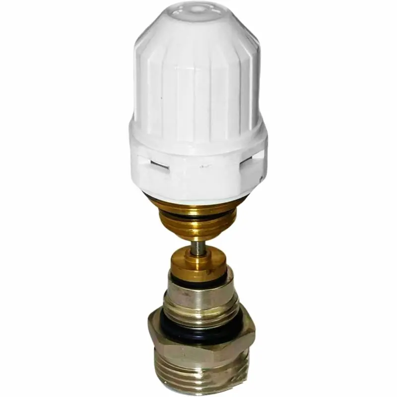 

IALJ-Brass Floor Heating Valve Core Set Including Automatic Spring Return Needle Valve,For M30 X 1.5 Thermostatic Systems