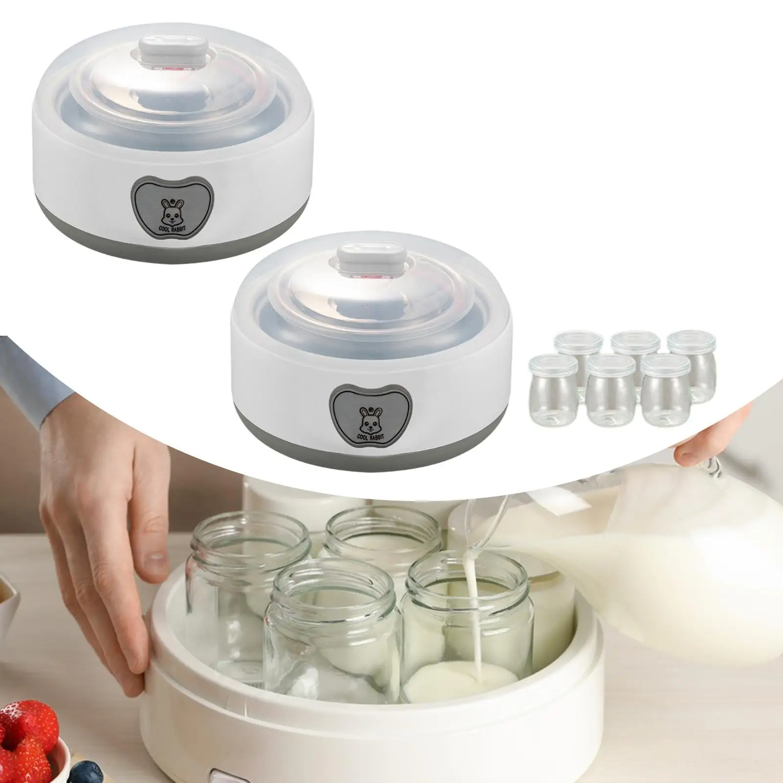 Домашний йогуртница с постоянным контролем температуры, Natto Maker, профессиональная бытовая мини-машина для ферментации с низким уровнем шума