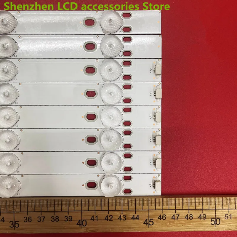 ل TCL 42E10 BD420E32-0601A/0601B-01 4C-LB420T-HQ2A/HQ2B 100% جديد LED الخلفية قطاع 6LED 46 سنتيمتر 3 فولت