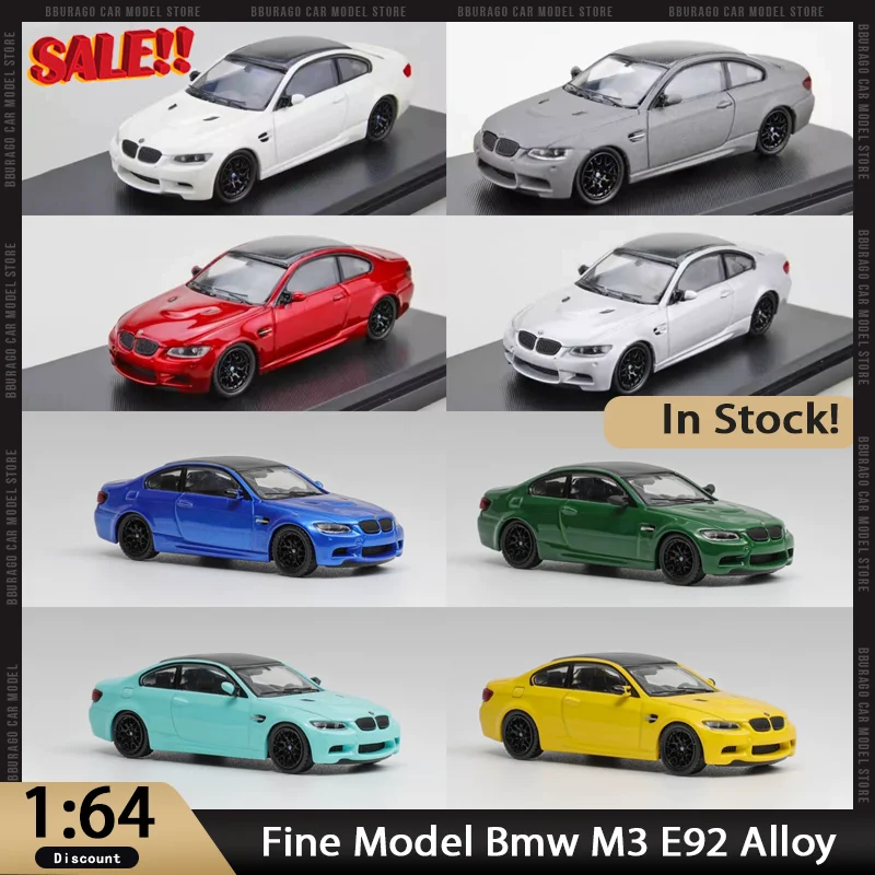 

Новая в наличии, тонкая модель 1:64 Bmw M3 E92, выставочная полицейская машина, печенье, сплав, миниатюрные литые под давлением украшения Bmw, игрушки на заказ, подарок для детей
