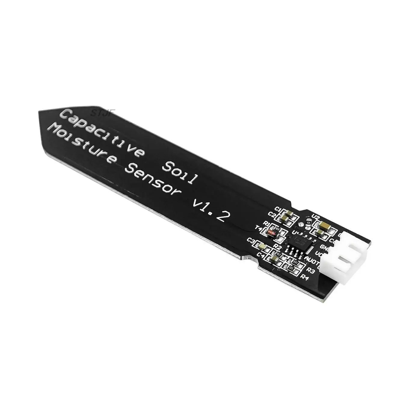 Capacitive Soil Moisture Sensor Module Not Easy to Corrode Wide Voltage Wire 3.3~5.5V Corrosion Resistant W/ Gravity for Arduino