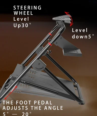 Professionelle Einstellbare Fahr Halterung Auto Racing Simulator Gaming Lenkrad Stehen Racing simulator halterung