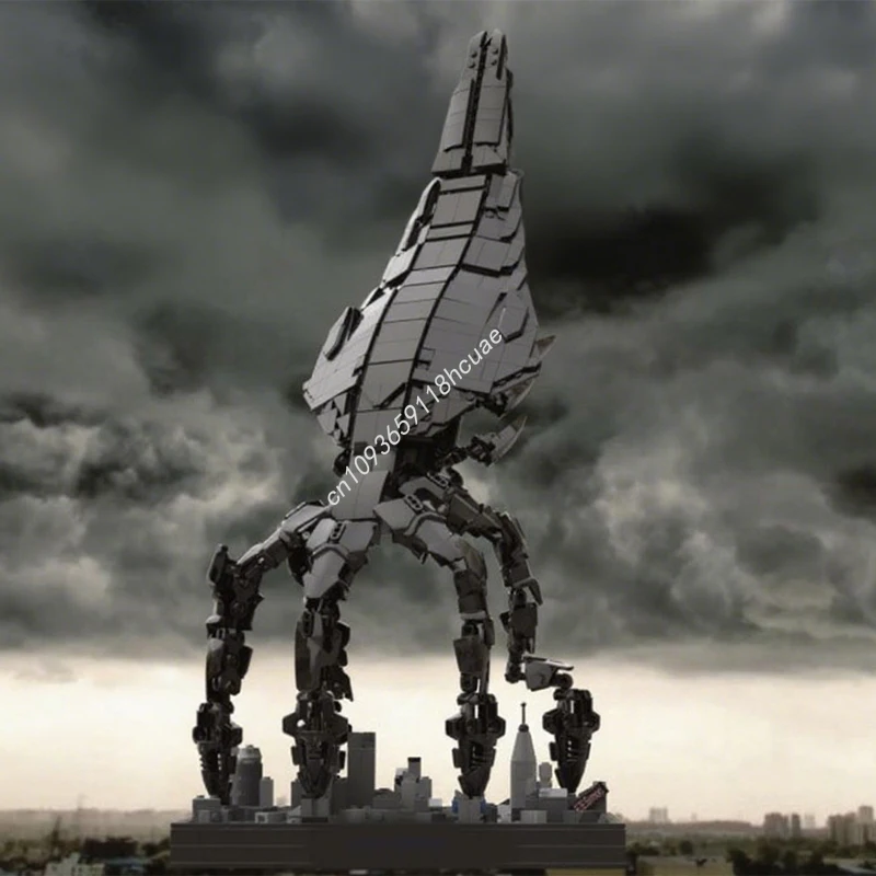 1274 stücke MOC MASS EFFECT SOVEREIGN Raum Modell Bausteine Kinder idee Ziegel handwerk spielzeug Montieren Weihnachten geschenke