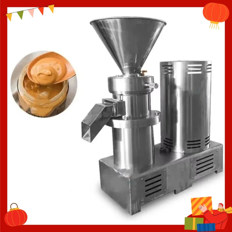 Small Stainless Steel Ultra Fine Colloid Mill Sesame Paste Grinder Shea Butter Peanut Butter Industrial Food Processing Machine