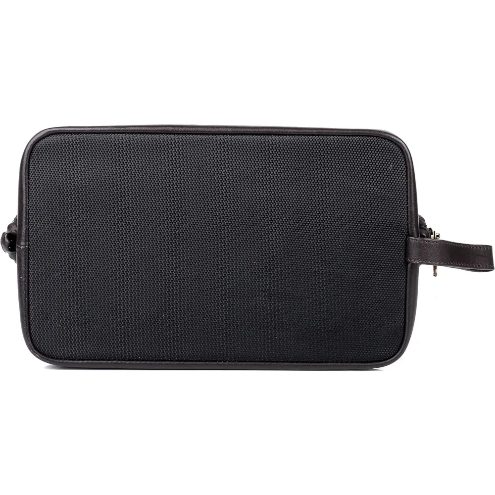 مجموعة أدميرال المسافر الفاخرة - أساسيات السفر المتبلة من الجلد البني وإكسسوارات الرحلات الطويلة #5