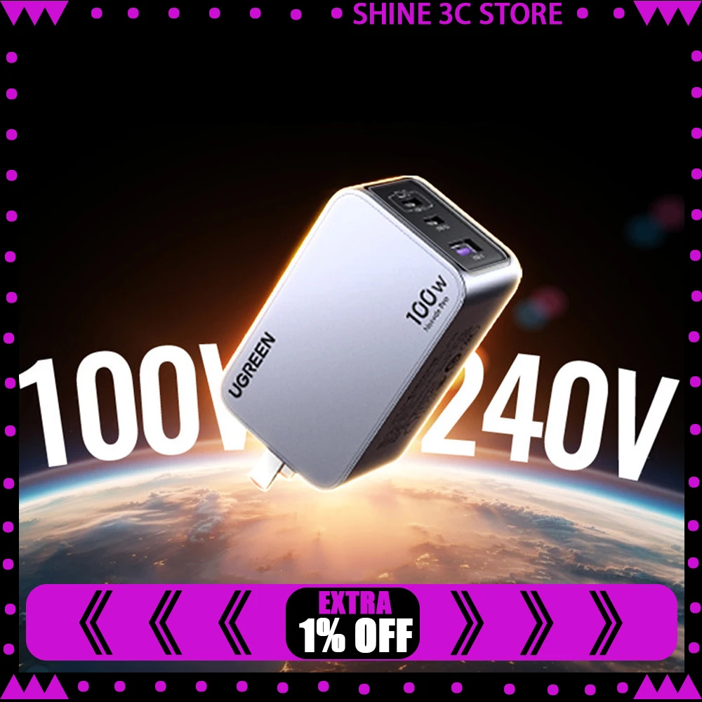 Ugreen 100W Gan Cha…