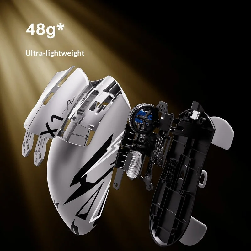 New 48g Atk X1 Air Master Wireless Gaming Mouse Ultra Lightweight Ergonomic For Medium And Large Hands Esports Gaming Valorant
