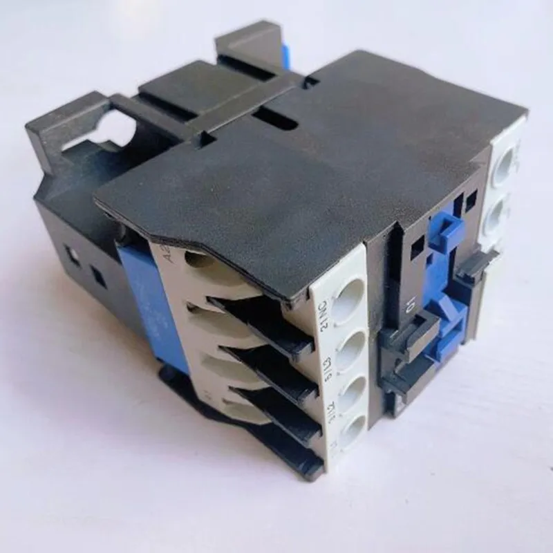 ABDJ-CJX2-0910 3-Pole AC Contactor 3 Phase NO Coil Voltage 220V Din Rail Mounting 9A Normally Open