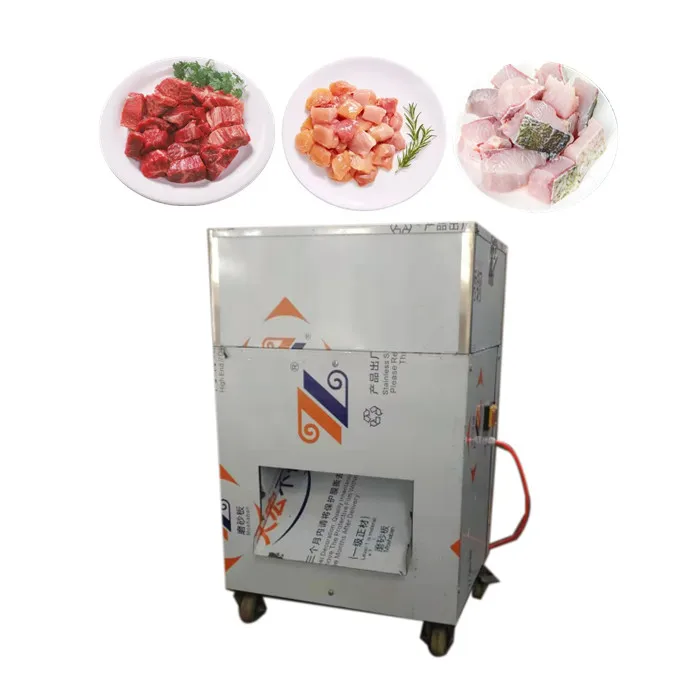 Utilitarian Nifty Quality	chicken Cutting Machine Price	fresh Meat Dicing Machine	chicken Bouillon Cube Press Machine