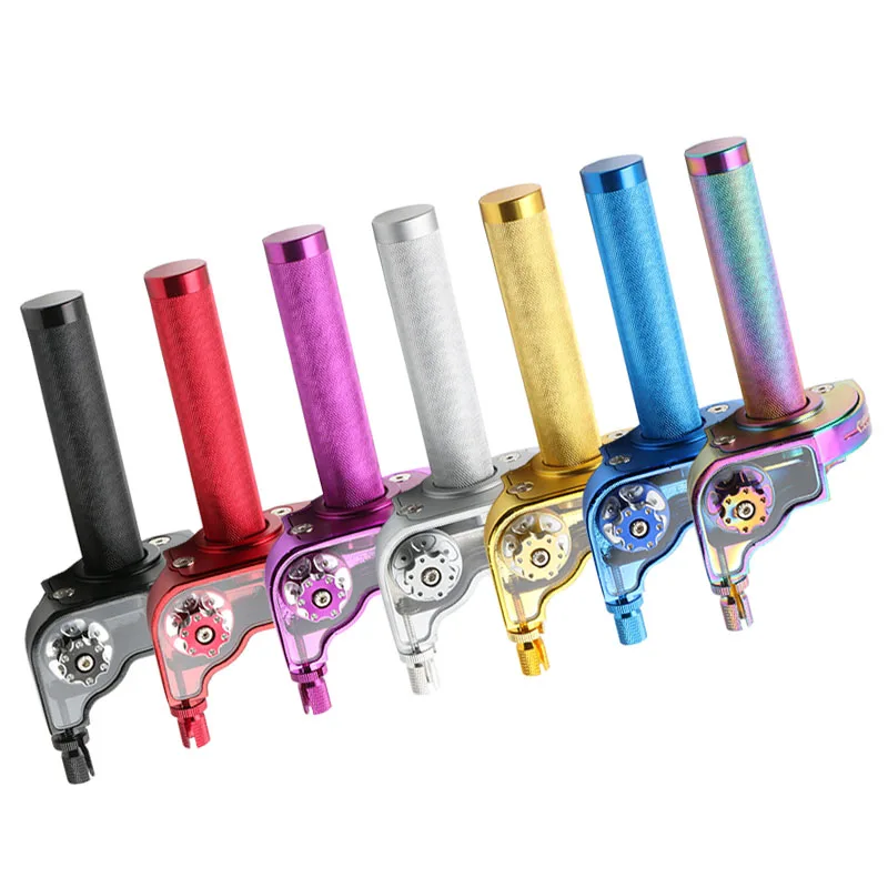 Pour tout-terrain Dirt Bike ATV Pit 50cc 125cc 150cc 250cc moto universelle 22mm 7/8 ''poignées d'accélérateur