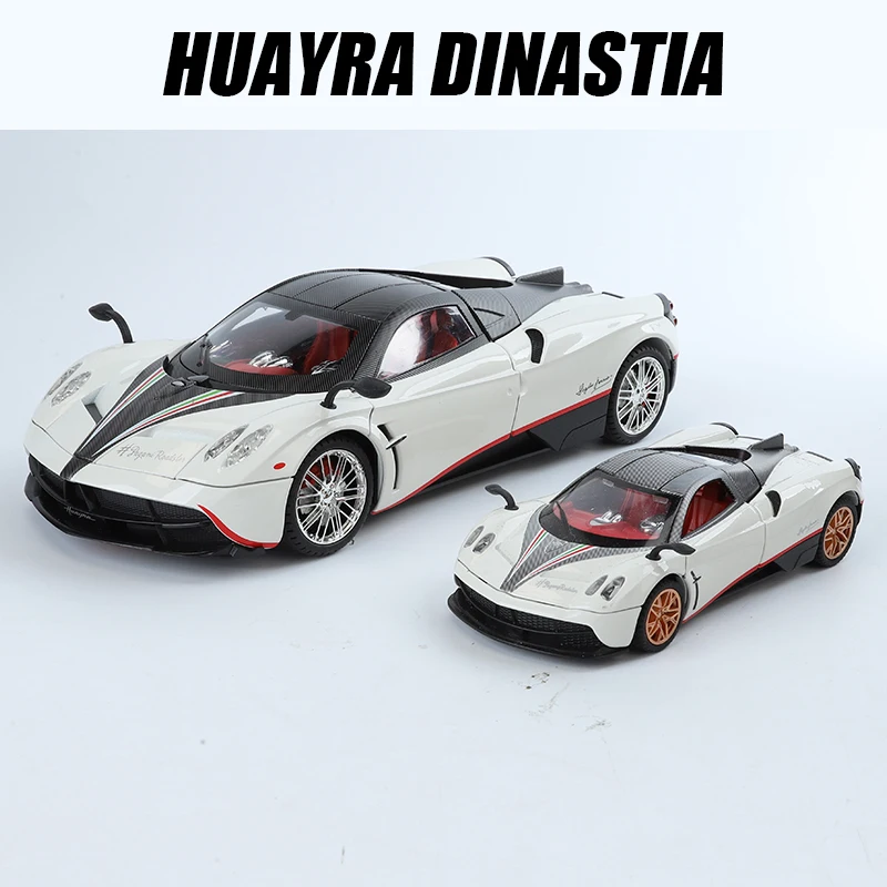 1:32 Huayra BC Luxury Supercar Toy Boy Diecast Alloy Model Metal Auto Gift Fast Furious Rubber Tires Hot High Precision Sound