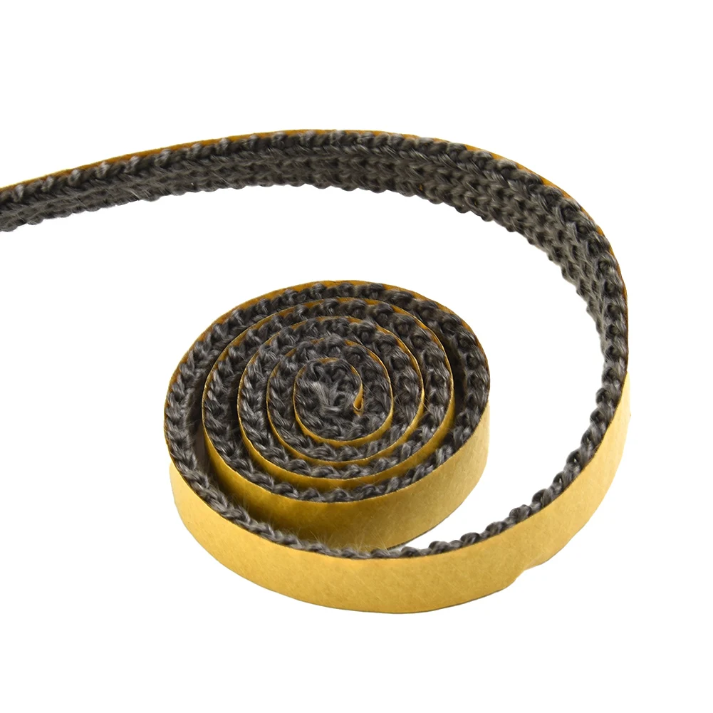 Cotton Fireplace Sealing Strip 300CM Long Designed for Glass Door Insertion Replacement and Expansion Joint Sealing Tasks