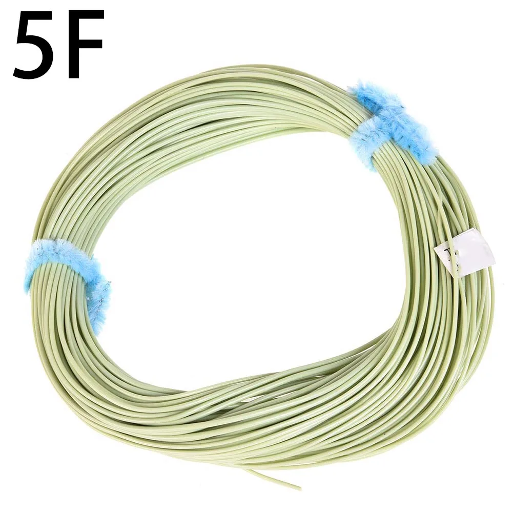 Well Designed Fishing Fly Line Measuring 100FT Featuring Effective Weight Forward Taper With Handy Welded Loops