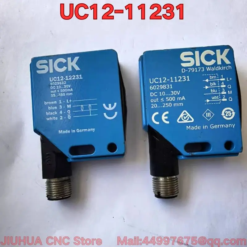 Second-hand UC12-11231 ultrasonic sensor function test is normal